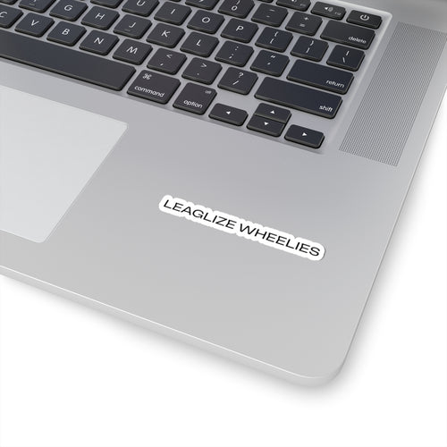LEAGLIZE WHEELIES SMXDEPT STICKER WHITE