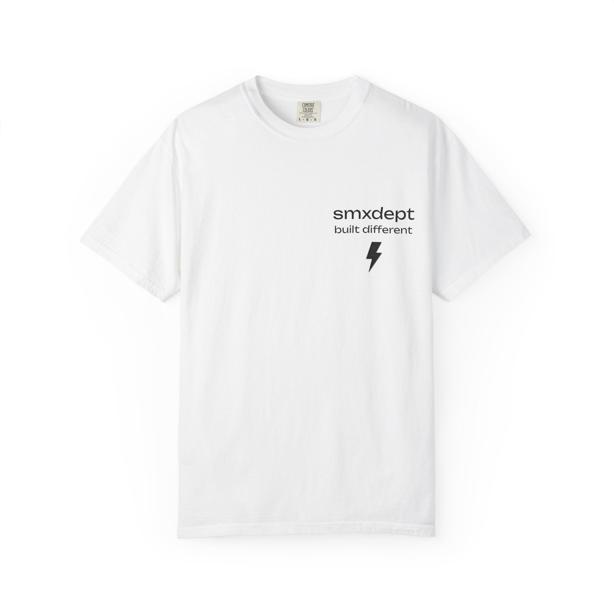 SMXDEPT PLAIN WHITE TEE