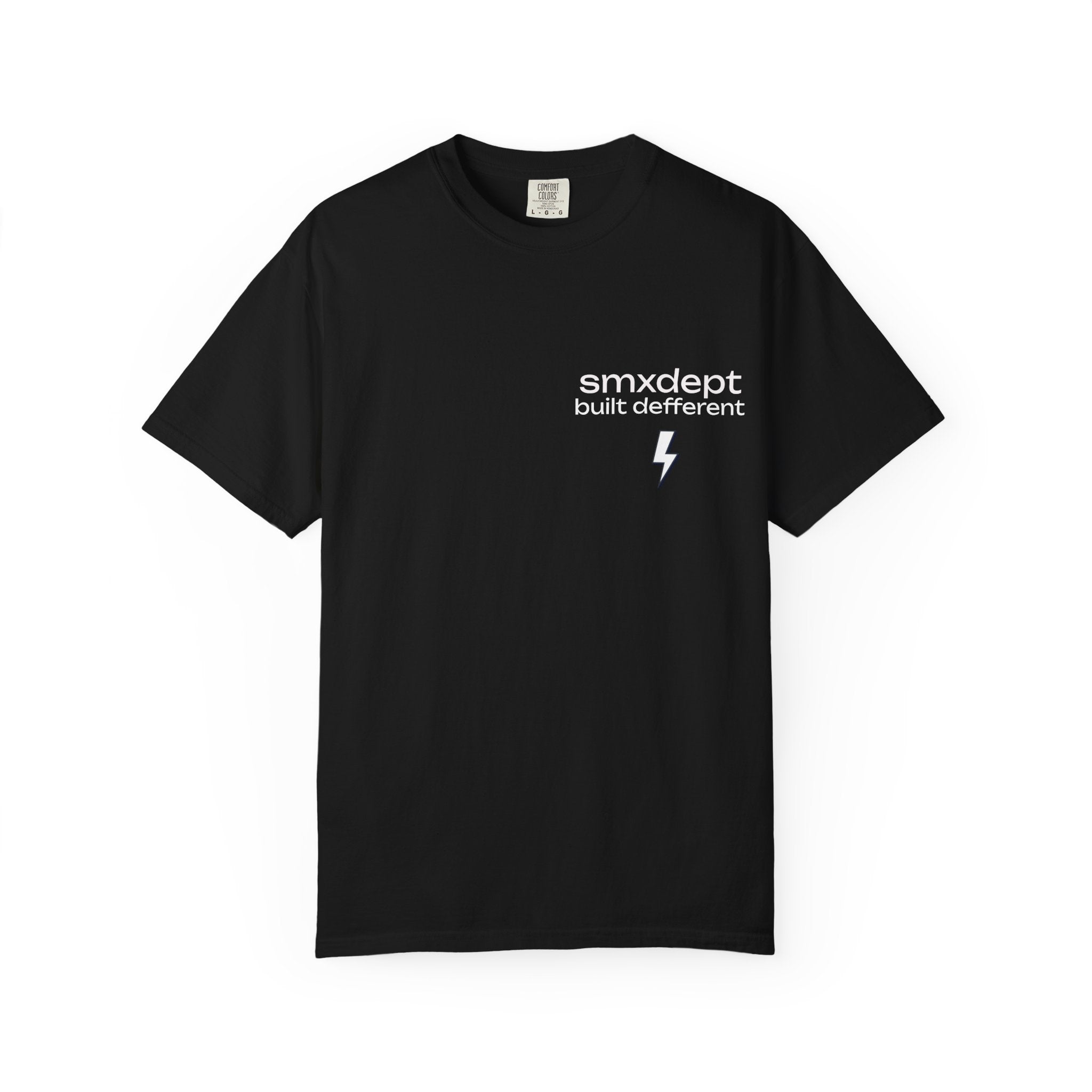 smxdept black tee read desc please.