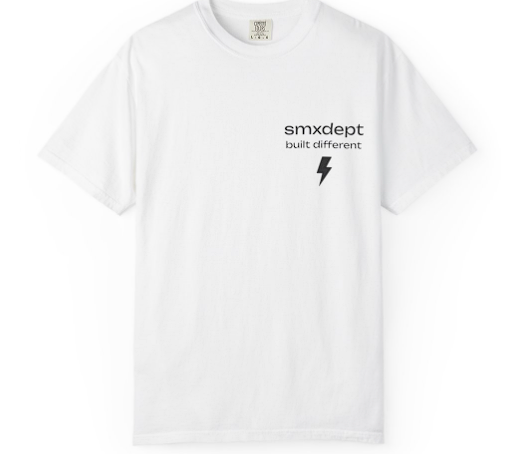 SMXDEPT PLAIN WHITE TEE